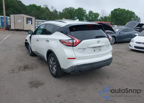 2017 Nissan Murano Platinum/S/Sl/Sv из США, поврежденный, VIN 5N1AZ2MG9HN109239